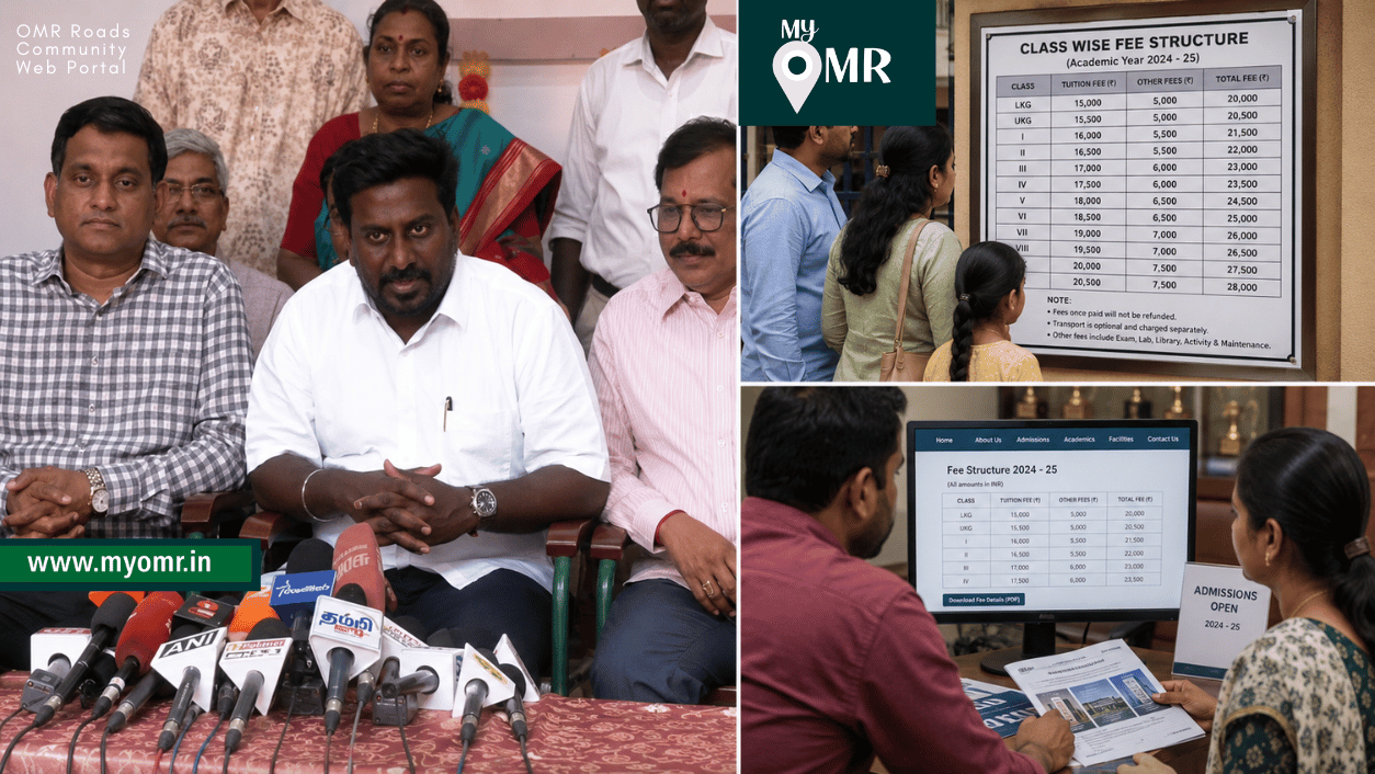 OMR Parents Alert: Private Schools Must Now Display Approved Fee Details Publicly
