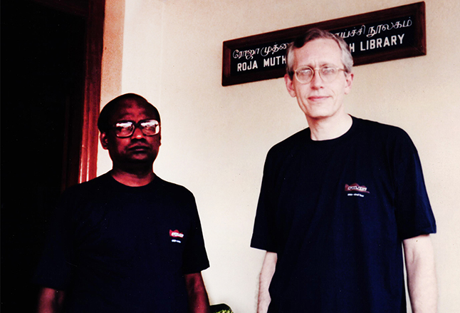 An early photograph from RMRL institutional history